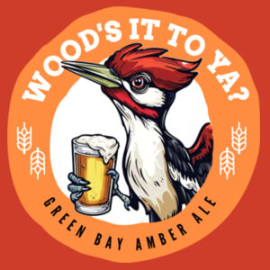 Wood's It To Ya? T-Shirt Left Chest Design