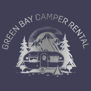 Green Bay Camper Rental Polar Camel 12 oz. Vacuum Insulated Stemless Wine Tumbler w/Lid  Design