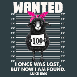 Wanted Crewneck Sweatshirt Design