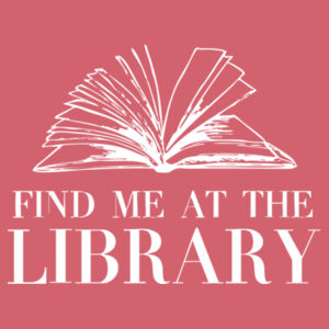 Find Me At The Library Crewneck Sweatshirt Design