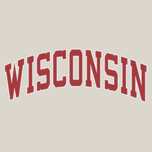 WISCONSIN Embroidered Hoodie Design