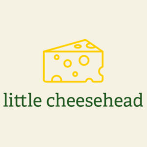 Little Cheesehead Long Sleeve Toddler Tee Design