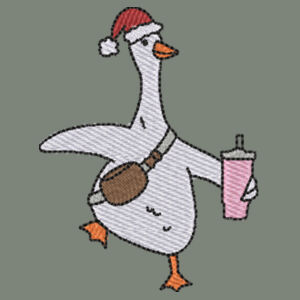 Shopping Goose Embroidered Crewneck Design