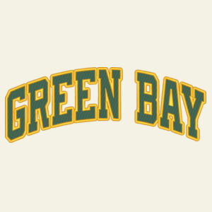 Green Bay EMBROIDERED Hoodie Design