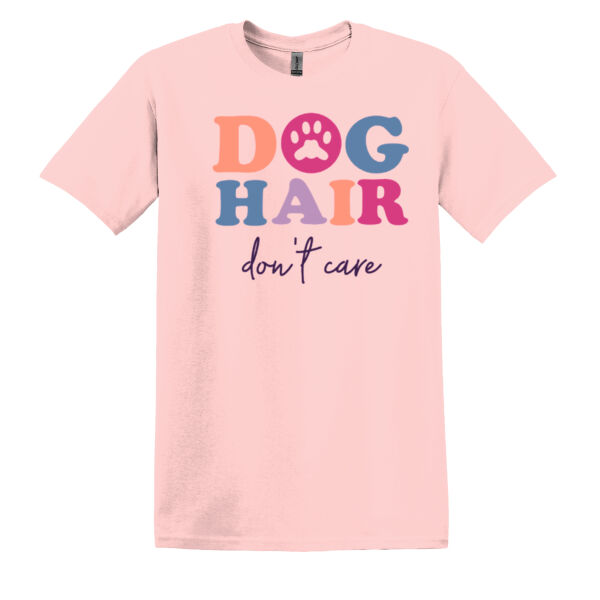 Gildan® - Heavy Cotton™ 100% Cotton T-Shirt w/ Dog Hair Print Thumbnail