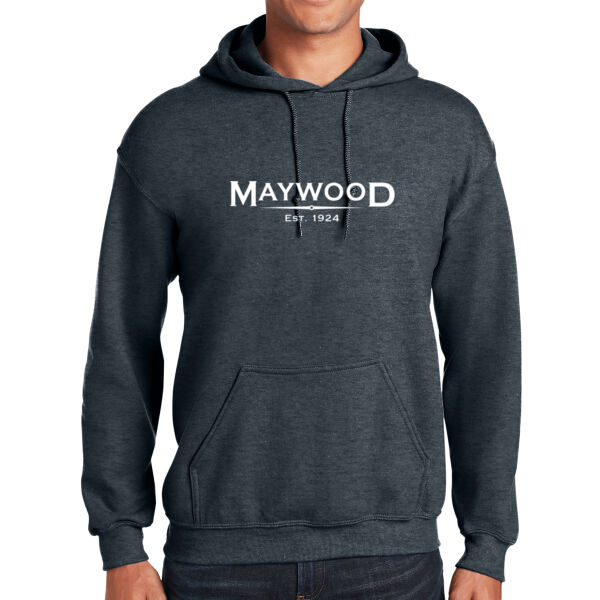 Gildan Adult Heavy Blend™ Hooded Sweatshirt w/ Full Front Maywood Print Thumbnail