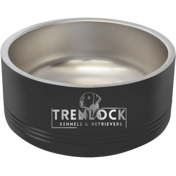 Polar Camel Dog Bowl with Trenlock Laser Engraved Thumbnail