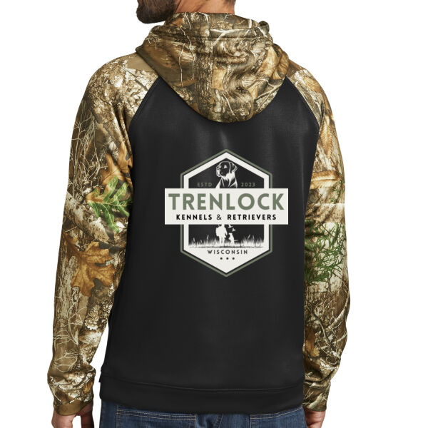 Russell Outdoors™ Realtree® Performance Colorblock Pullover Hoodie w/ Trenlock Left Chest and Full Back Thumbnail