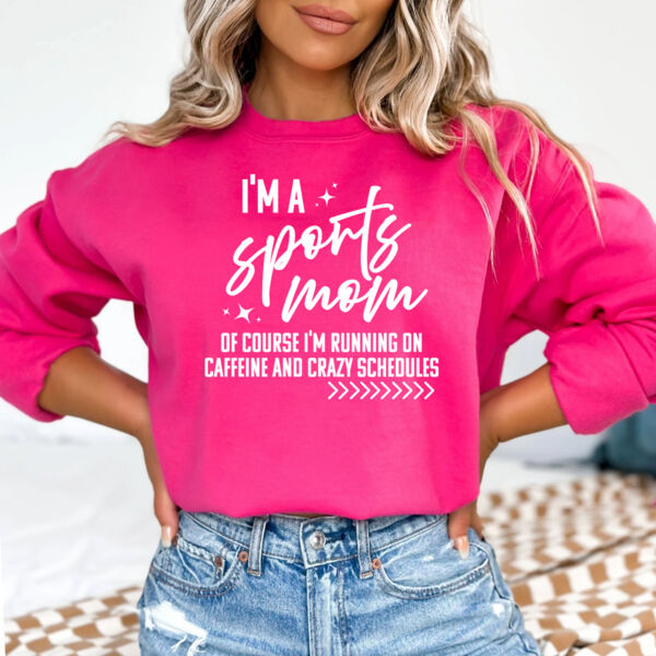 Sports Moms Crewneck Sweatshirt Thumbnail