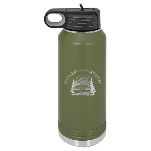Green Bay Camper Rental 32oz Polar Camel Water Bottle Thumbnail