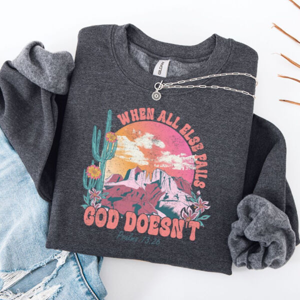 When All Else Fails Crewneck Sweatshirt Thumbnail
