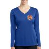 Ladies Long Sleeve PosiCharge ® Competitor V Neck Tee Thumbnail