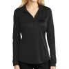 Ladies Silk Touch  Performance Long Sleeve Polo Thumbnail